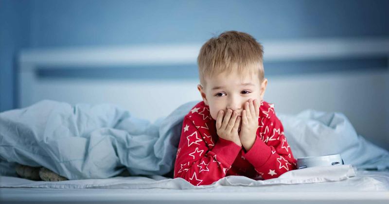 Mi hijo con 10 años sentía miedo al dormir